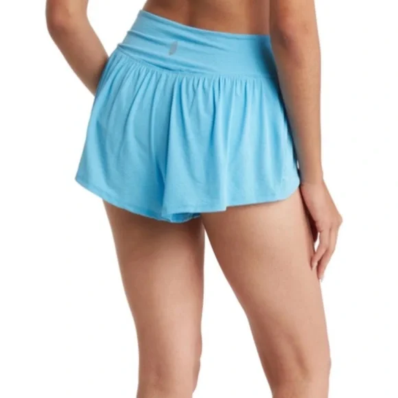(Sold) Free People Movement Take Five Shorts Turquoise Women’s Size Medium - Picture 2 of 9